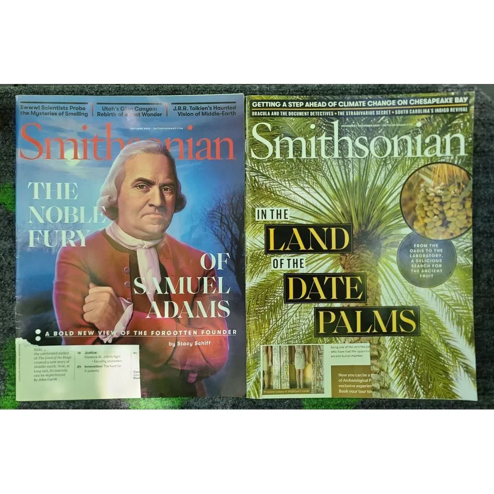 Smithsonian Magazine 2022 History Chesapeake Bay Date Palms Dracula Utah Tolkien